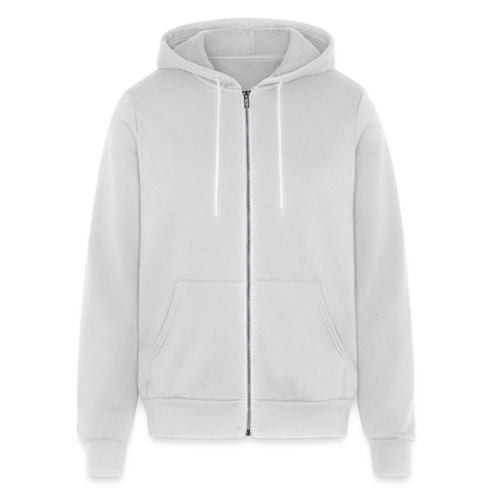 Bella + Canvas Unisex Full Zip Hoodie - silver