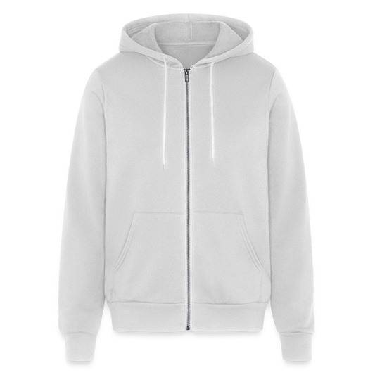 Bella + Canvas Unisex Full Zip Hoodie - silver