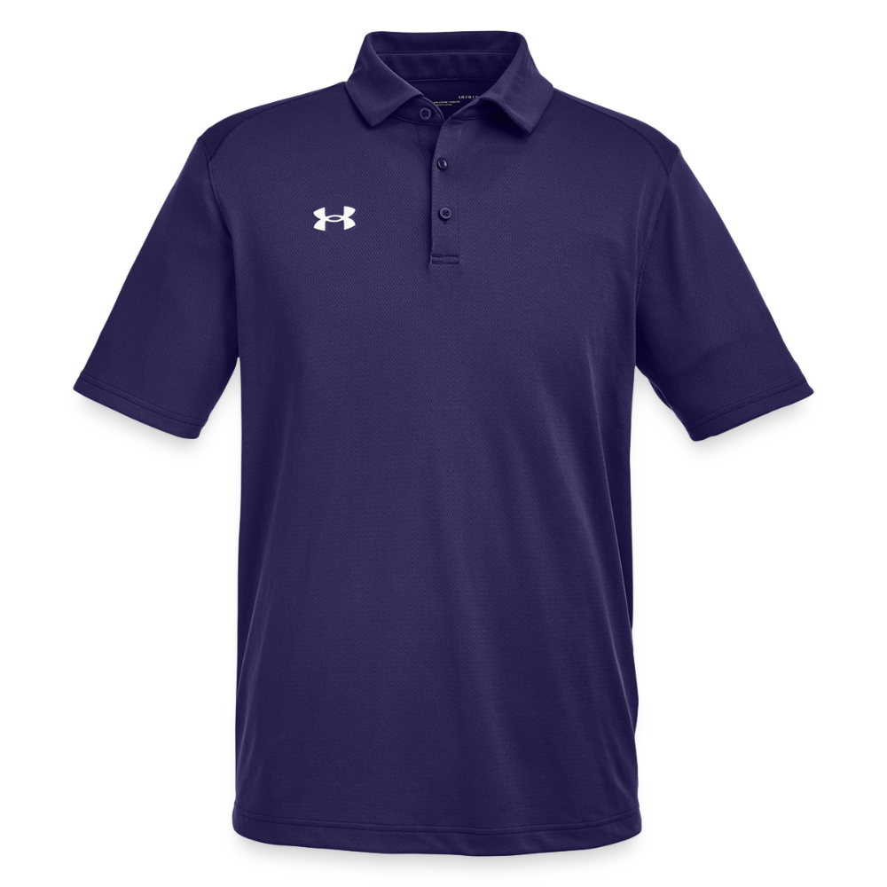Under Armour Men's Tech Polo - purple/white