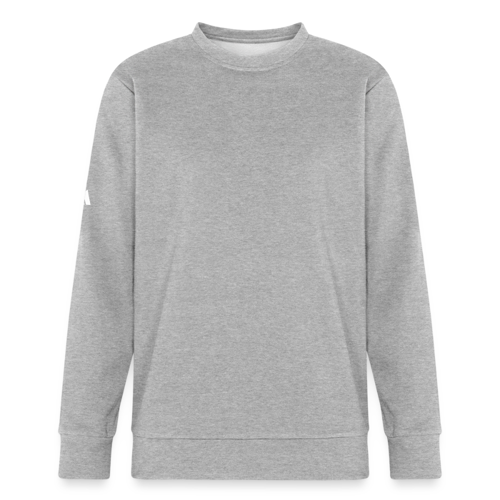Adidas Unisex Fleece Crewneck Sweatshirt - heather gray
