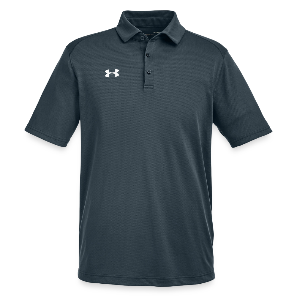 Under Armour Men's Tech Polo - dark gray/white