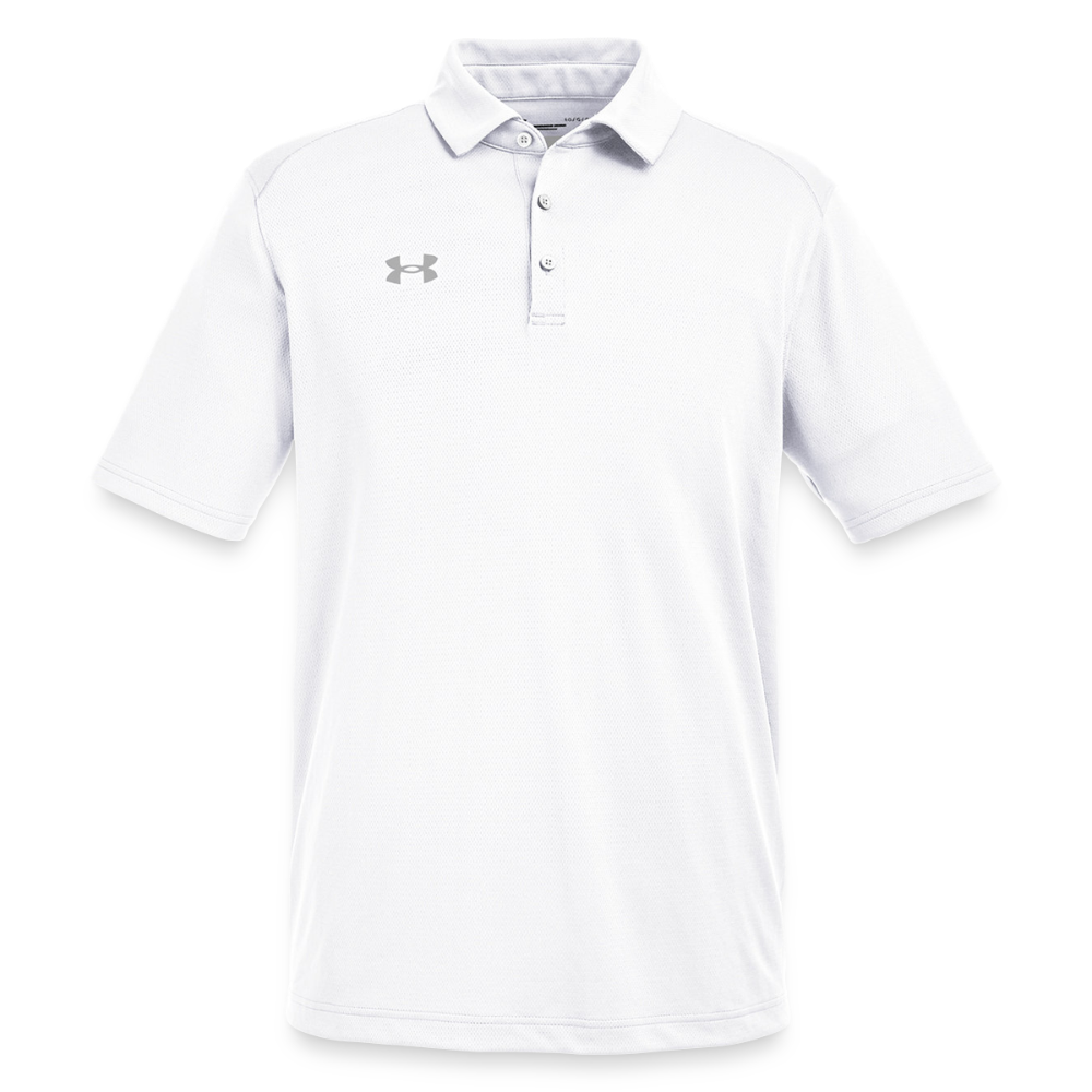 Under Armour Men's Tech Polo - white/gray