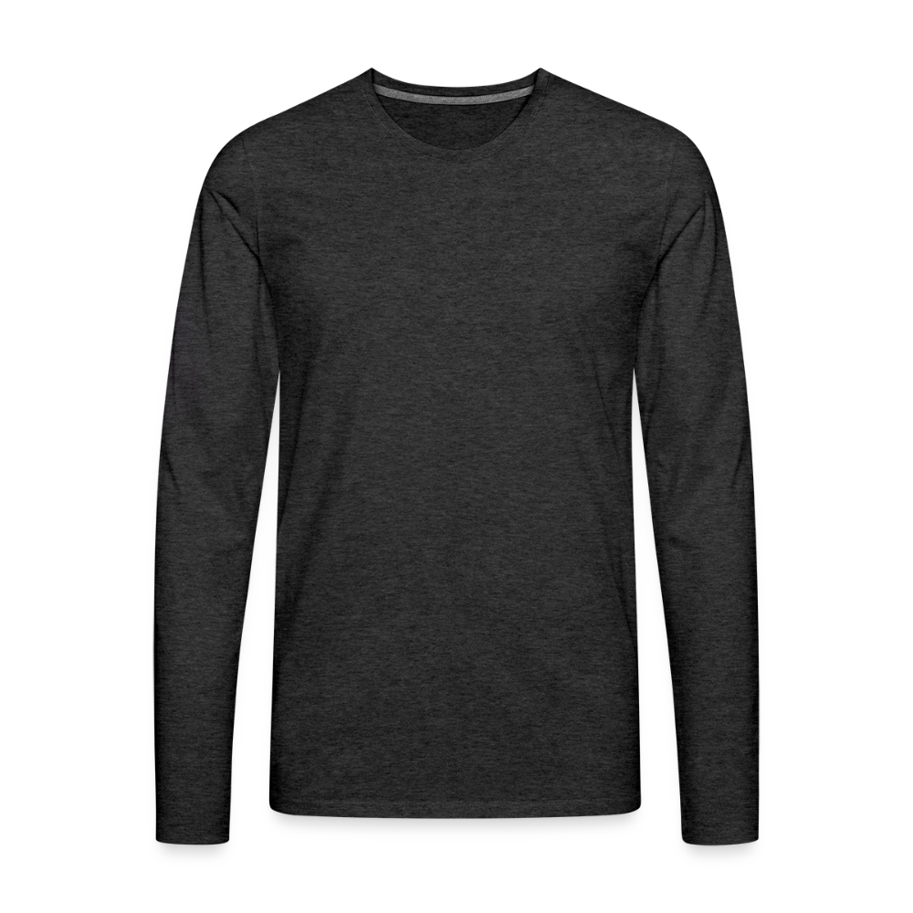 Men's Premium Long Sleeve T-Shirt - charcoal grey
