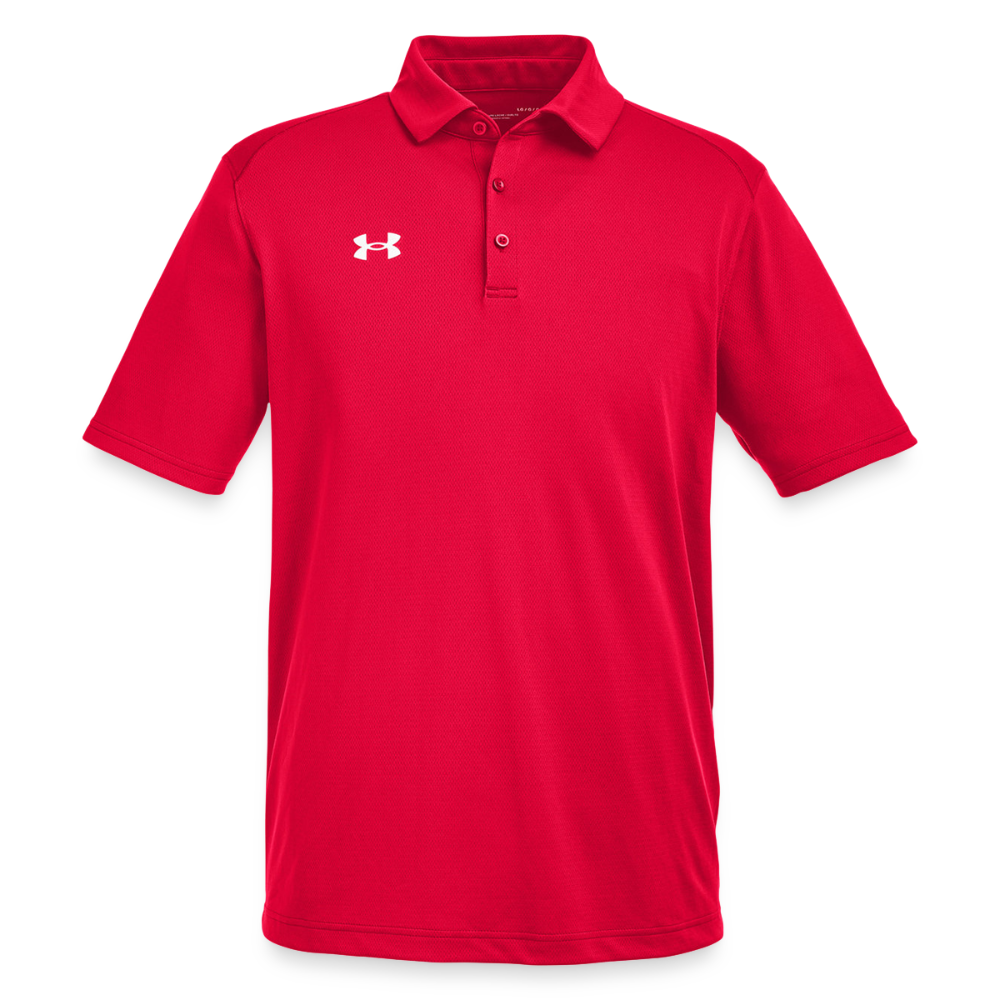 Under Armour Men's Tech Polo - red/white