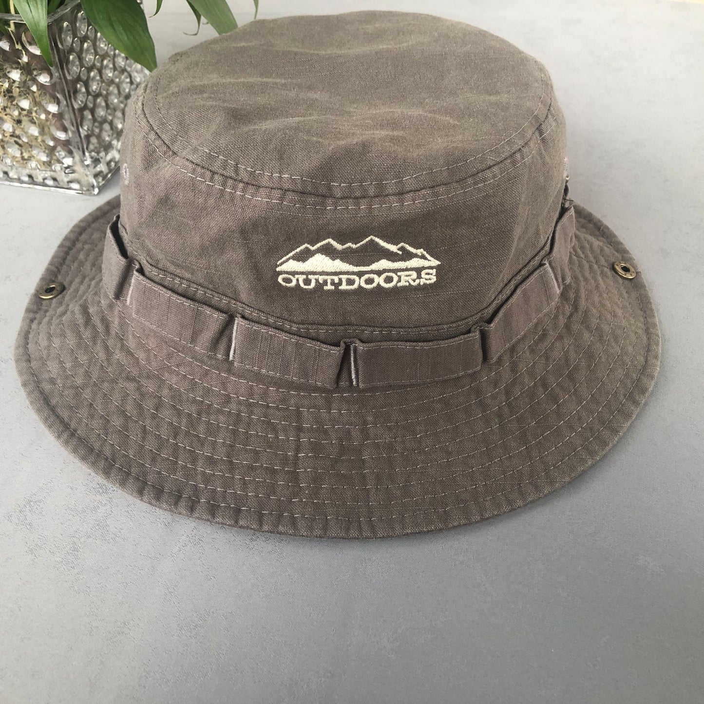 Women's Fashion Breathable Sun Protection Drawstring Big Brim Fisherman Hat